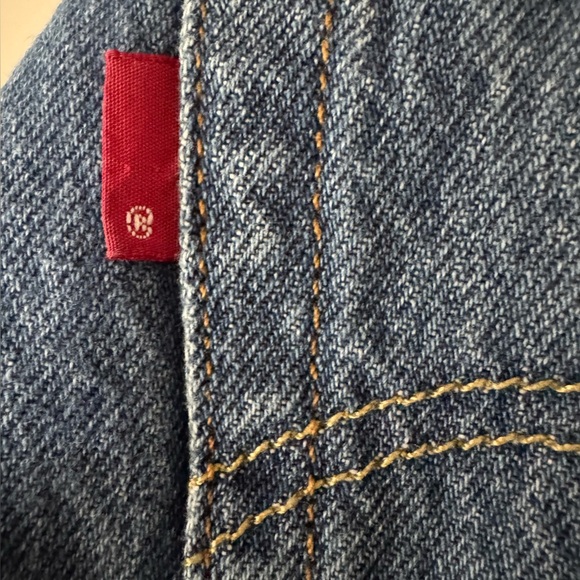 Levi’s Premium 501® ORIGINAL FIT High Rise Straight Leg 💯% cotton Denim W24XL32 - Picture 7 of 16